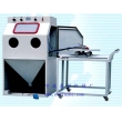 XZ-9080F推車轉(zhuǎn)盤噴砂機(jī)，轉(zhuǎn)盤式噴砂機(jī)，手動(dòng)噴砂機(jī)
